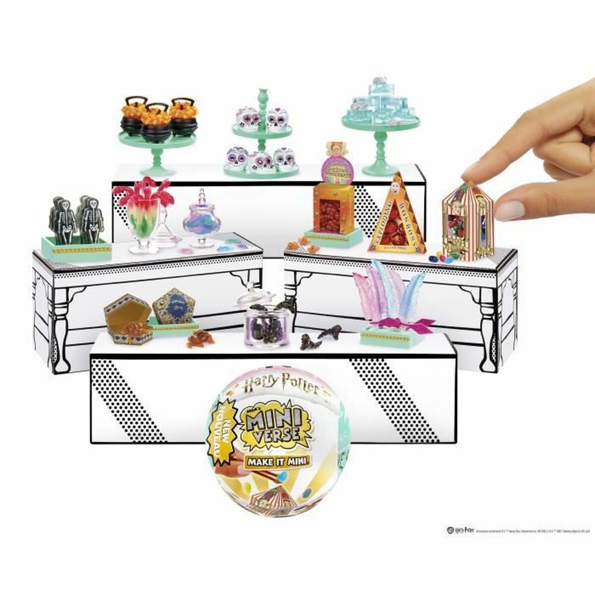 Lėlė Miniverse Make It Mini Harry Potter Honeydukes